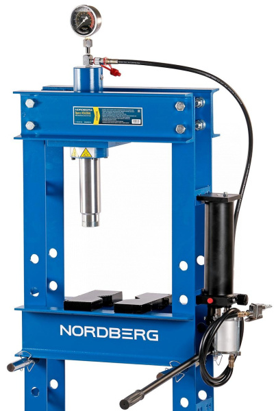 Пресс гидравлический, 30 т, пневмоуправление n3630al
