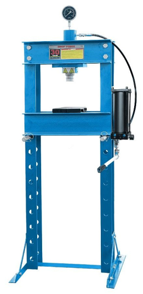 Пресс гаражный гидравлический на 30 тонн с ручным приводом, SD0808B, СТАНКОИМПОРТ sd0808b