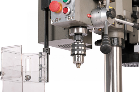 Станок сверлильный профессиональный (750 Вт, 20 мм, вариатор скорости, нарезание резьбы, тиски) nd2053pv