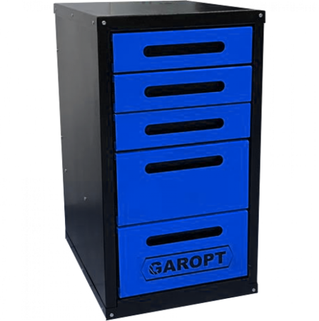 Тумба 5 ящиков для верстака GAROPT (ЗЕЛЕНАЯ) gty5.green