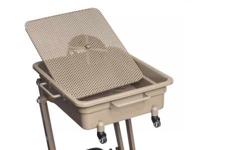 Установка для сбора масла пневматическая, 80 л, синяя 2380pb