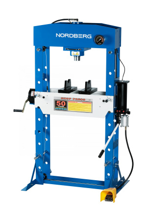 Пресс гидравлический, 50 т, пневмоуправление n3650a