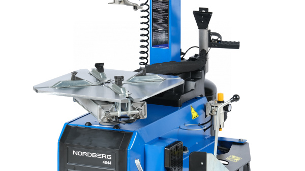 Станок шиномонтажный автомат, двухскоростной, взрывная накачка, 380 В, синий 4644_380